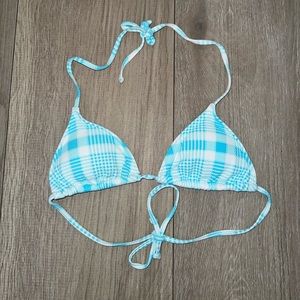 Target patterned bikini top